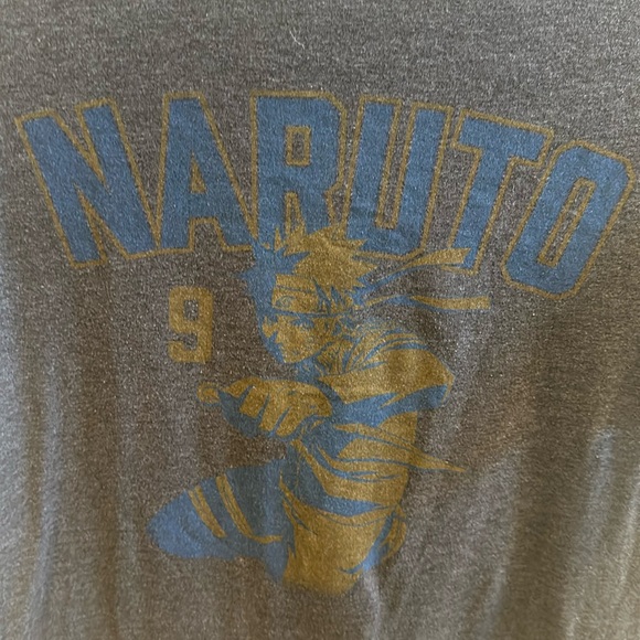 GUC Naruto Brand Size Small S Short Sleeve Graphic Tee T-Shirt Top Kakashi - Picture 1 of 7